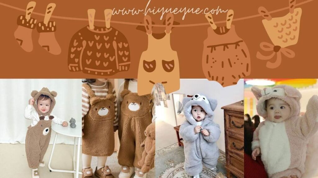 Rs 149 Bear Design long-sleeve Baby Jumpsuit TheSpark Shop
